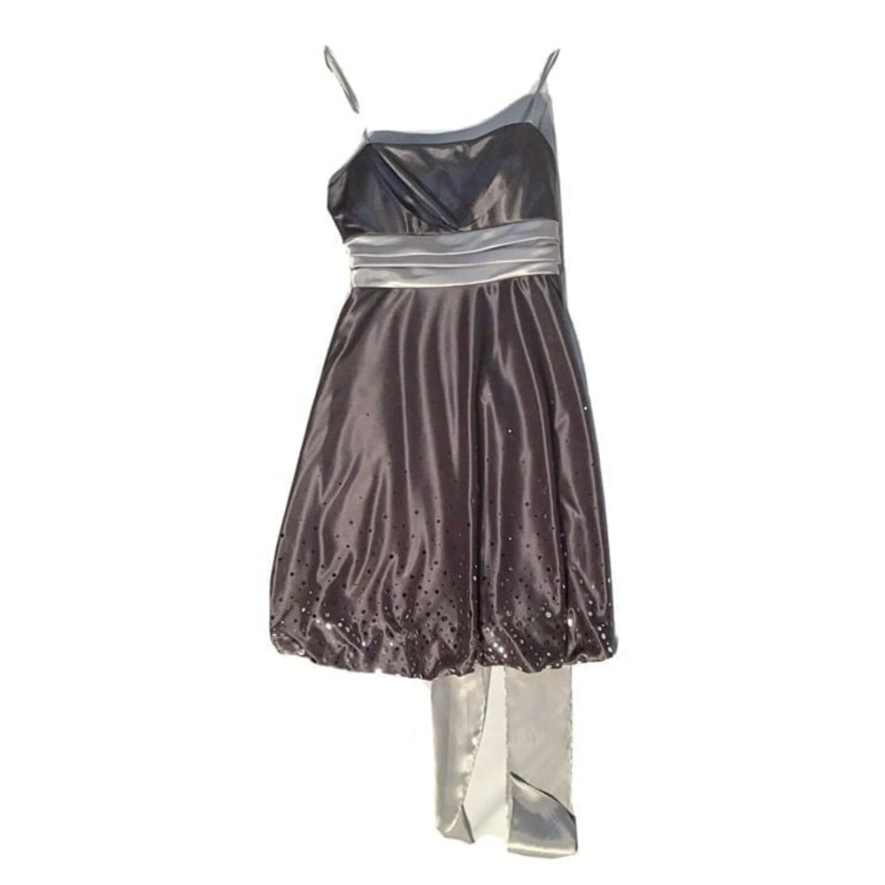 Jump Apparel Womens Prom Dress Short Sz 5/6 Spaghetti Straps Party Formal